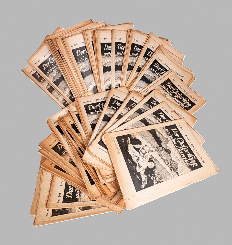 Lot 2094, Auction  127, Moosreuter, Alois, Der Geiersepp und seine Burgel