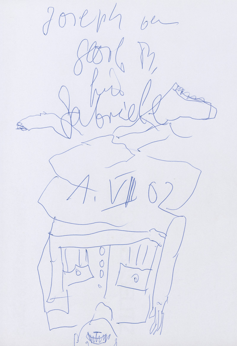 Lot 3020, Auction 127, Baselitz, Georg, Meine neue Mütze. (Katalog der Ausstellung in der ) Galerie Thaddaeus Ropac, Paris