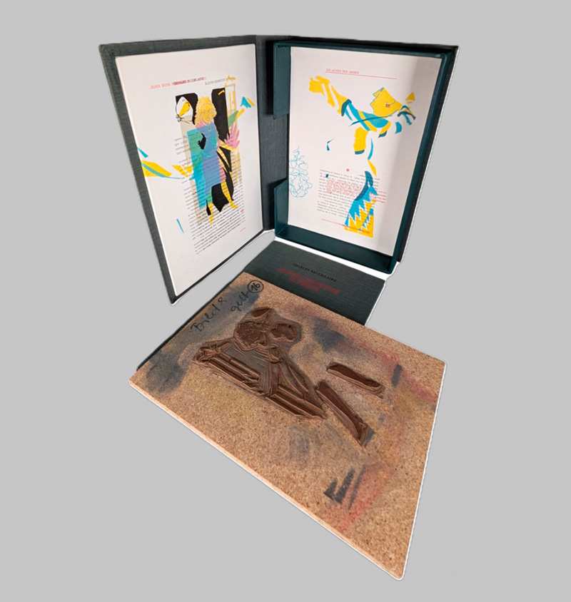 Lot 3024, Auction 127, Baudelaire, Charles und Zapletal, Svato - Illustr., Kleine Gedichte in Prosa