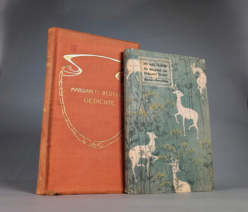 Lot 3035, Auction 127, Beutler, Margarete, Gedichte (und:) Leb' wohl Bohème