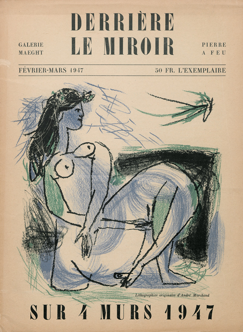 Lot 3077, Auction 127, Derrière le Miroir, Zwei frühe Ausgaben (No. 2 und No. 20/21)