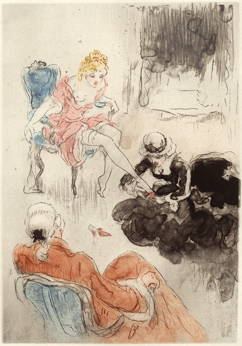 Lot 3155, Auction 127, Crébillon, Prosper Jolyot de und Icart, Louis - Illustr., La Nuit et le Moment