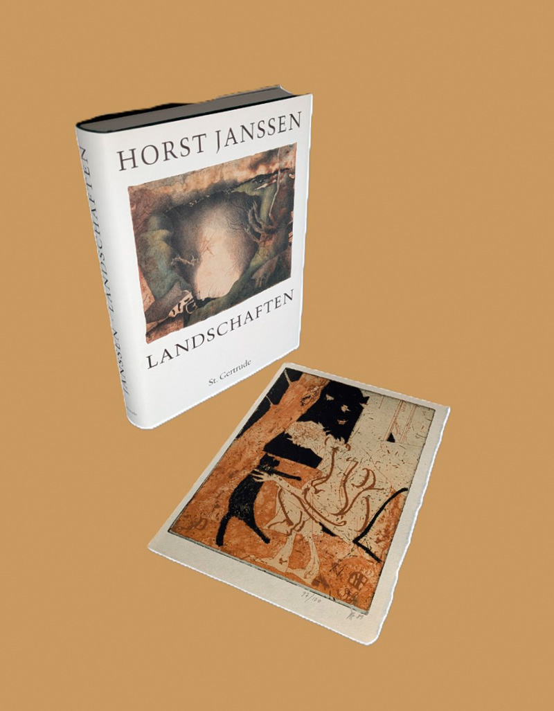 Lot 3163, Auction 127, Janssen, Horst, Landschaften (VA)