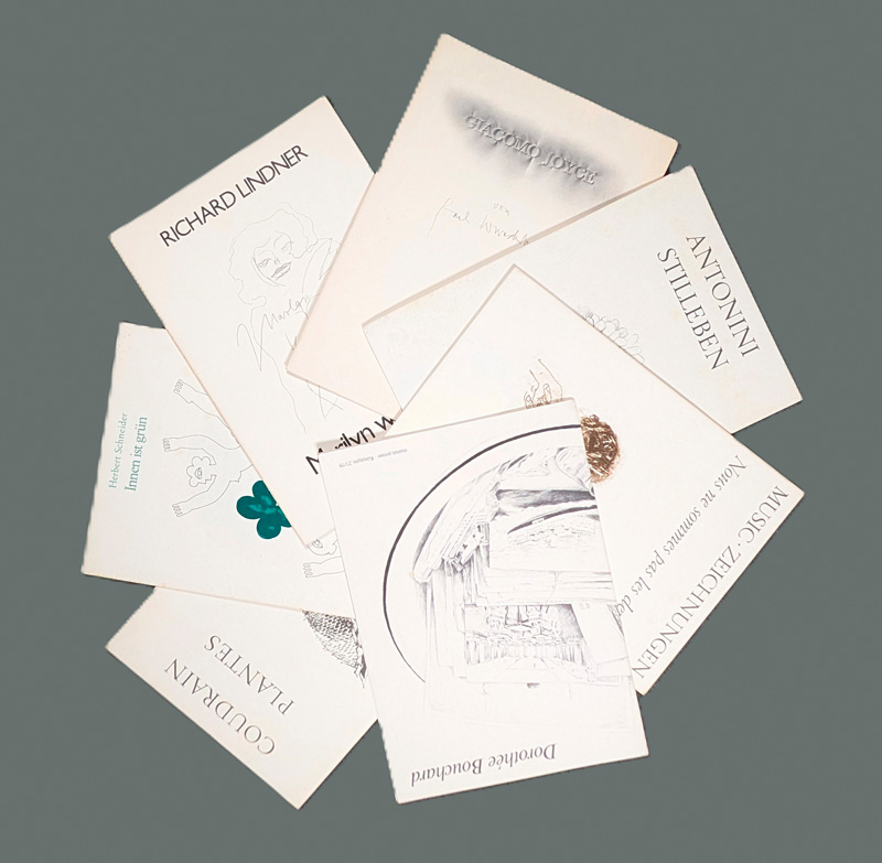 Lot 3191, Auction 127, Konzepte, Sieben Hefte der Reihe