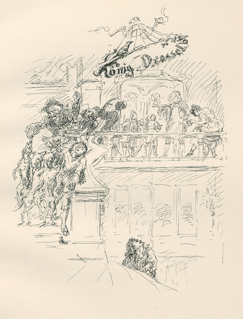 Lot 3316, Auction 127, Slevogt, Max, König Drosselbart