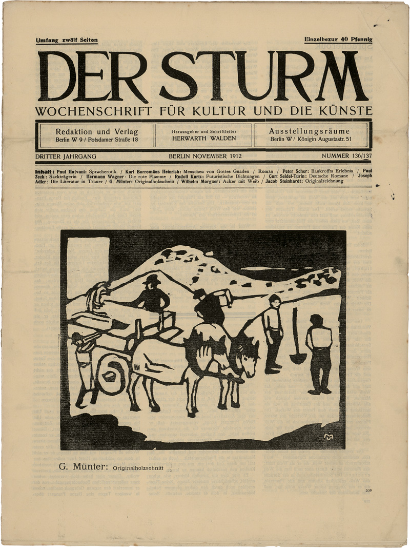 Lot 3327, Auction 127, Sturm, Der, Wochenschrift für Kunst und Kultur