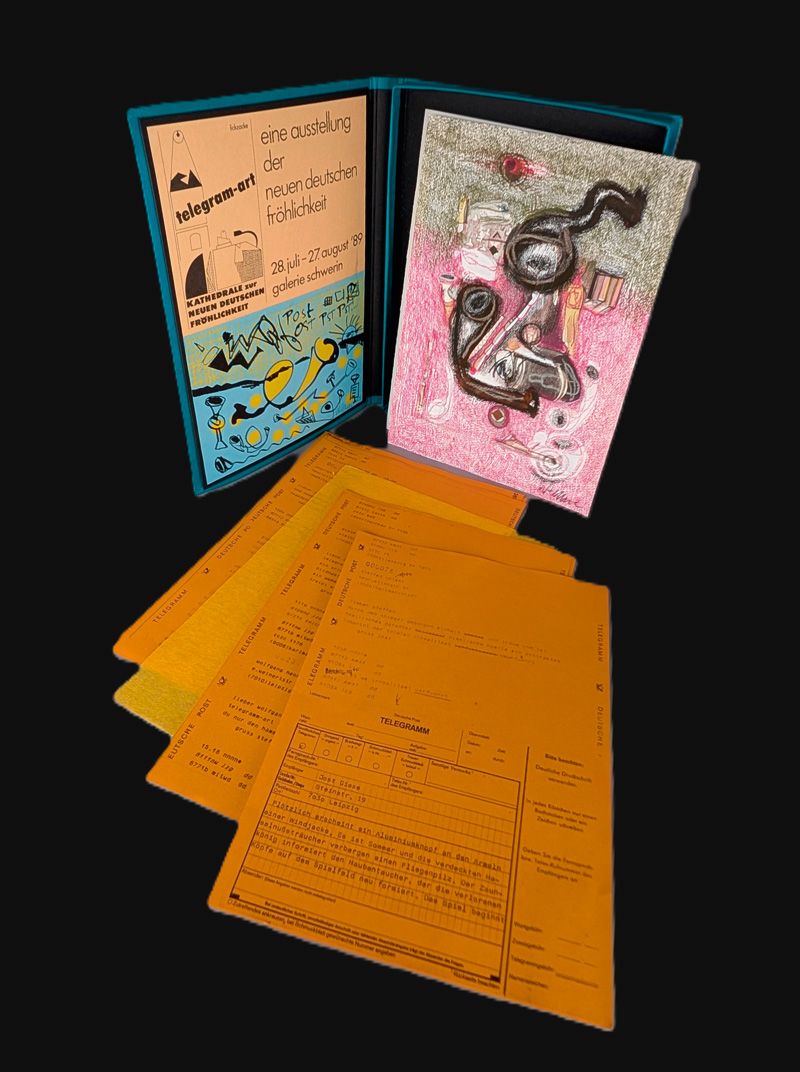 Lot 3329, Auction 127, Telegram-Art, eine ausstellung der neuen deutschen fröhlichkeit